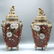 Pair of Vintage Porcelain Chinese Ginger Jars