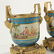 Two Sevres Porcelain Mounted in Gold Dore Bronze Urns - 3