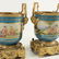 Two Sevres Porcelain Mounted in Gold Dore Bronze Urns - 4