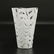 Mid-Century Modern Italian White & Clear Art Glass Vase