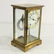 Seth Thomas Brass Crystal Regulator Clock Beveled Glass - 3