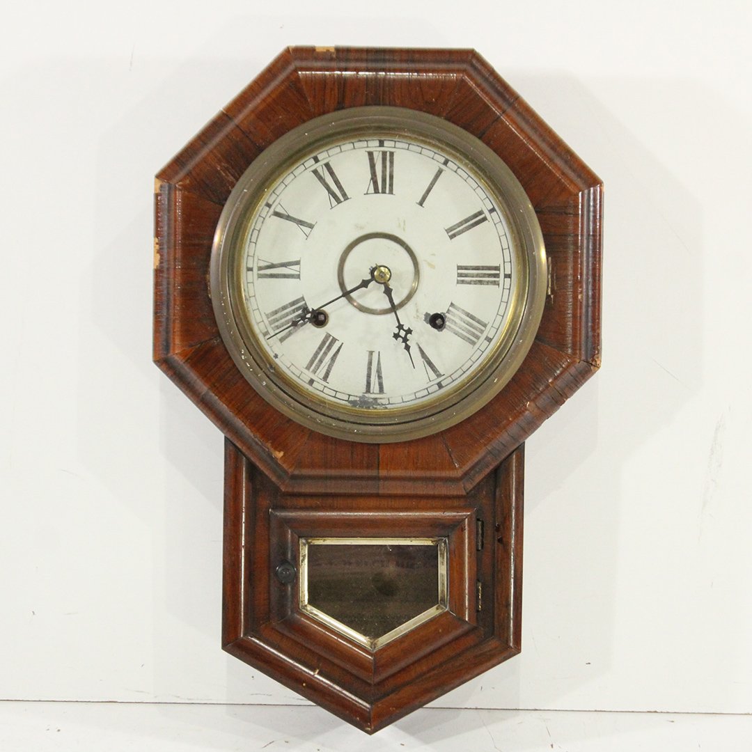 E.N. Welch Manufacturing Company Wall Clock: E.N. Welch Manufacturing Company Wall Clock , Size: 185 h , 12 w