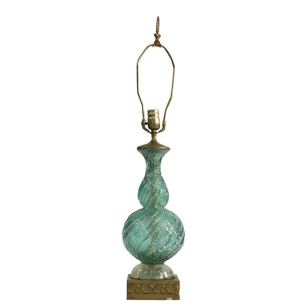 Mid-Century Modern Vintage Venetian Glass Table Lamp (1 of 7)