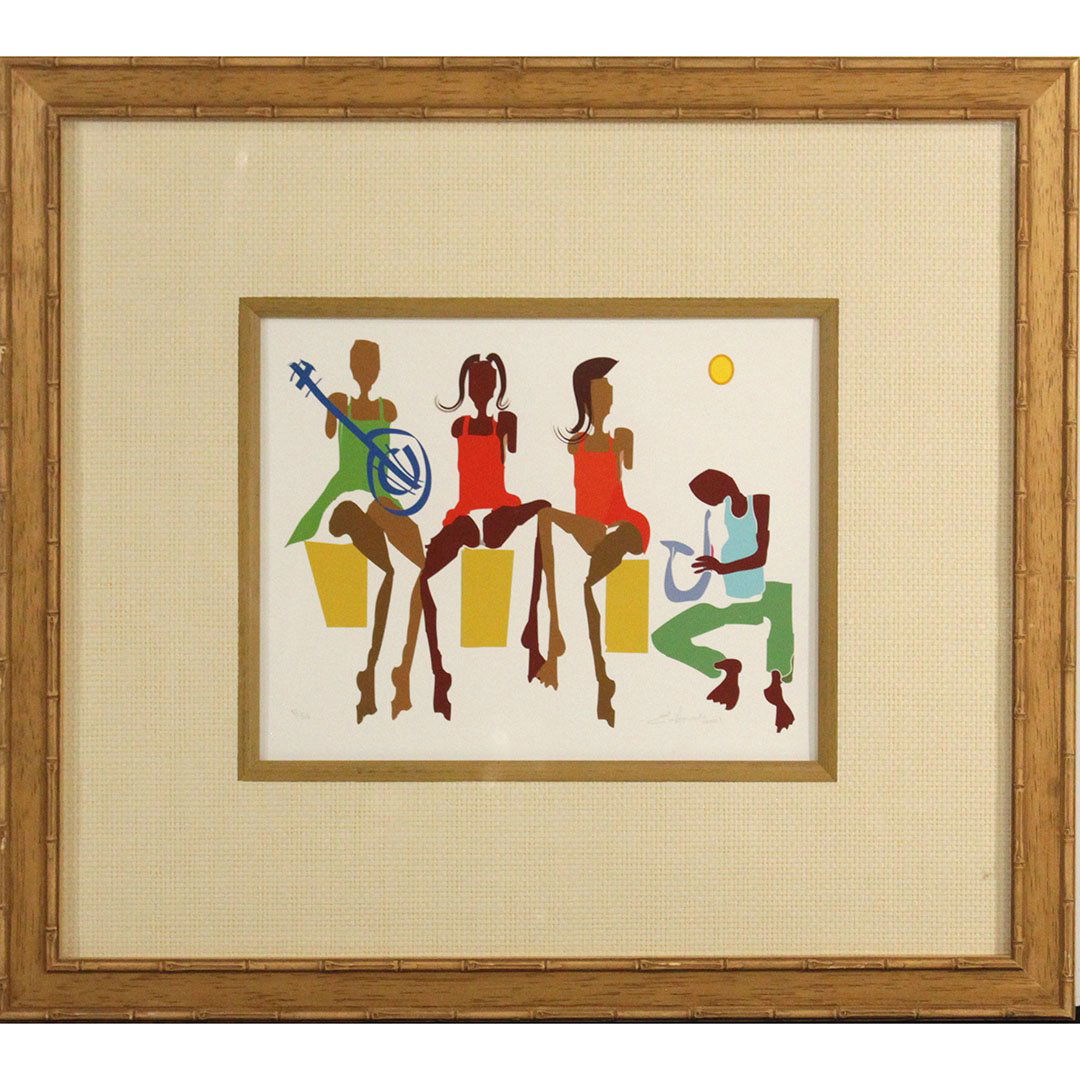 Easton 2001, Lithograph Afro-American Musicians #5/50 (1 of 8)