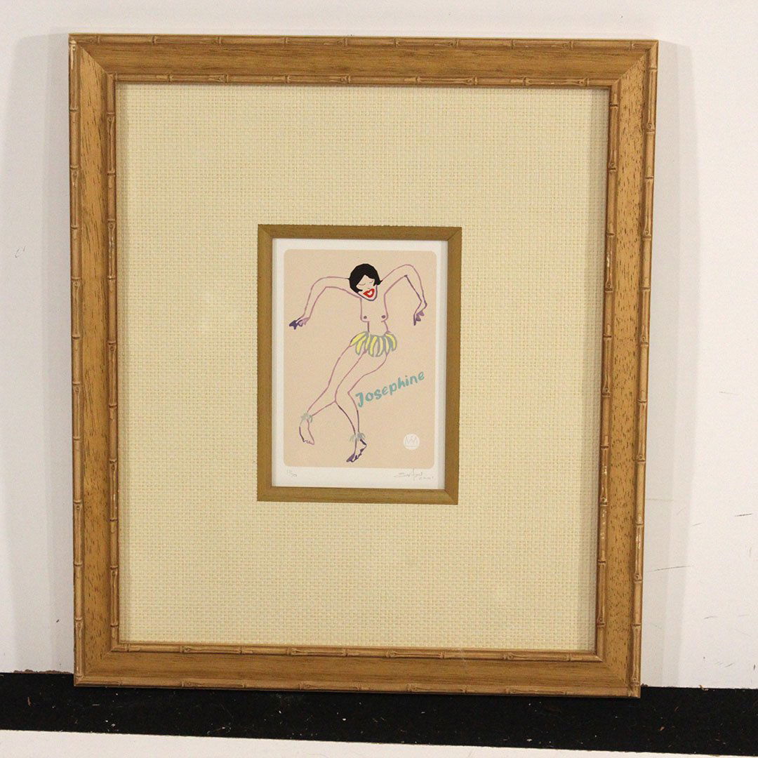 Easton [3] Lithographs Josephine Baker, Blues (1 of 16)