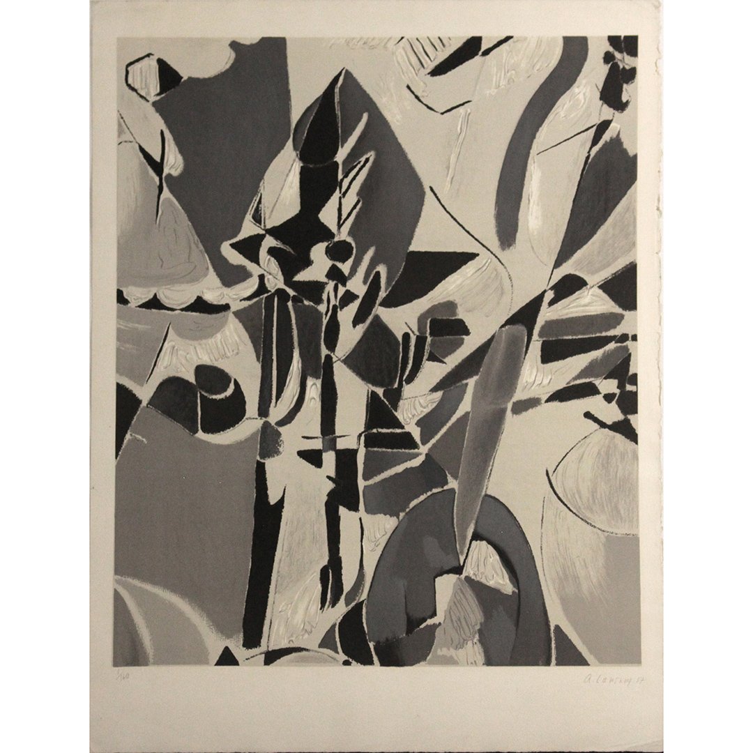 Andre Lanskoy  (1902 -1976) Russian Abstract Lithograph (1 of 7)