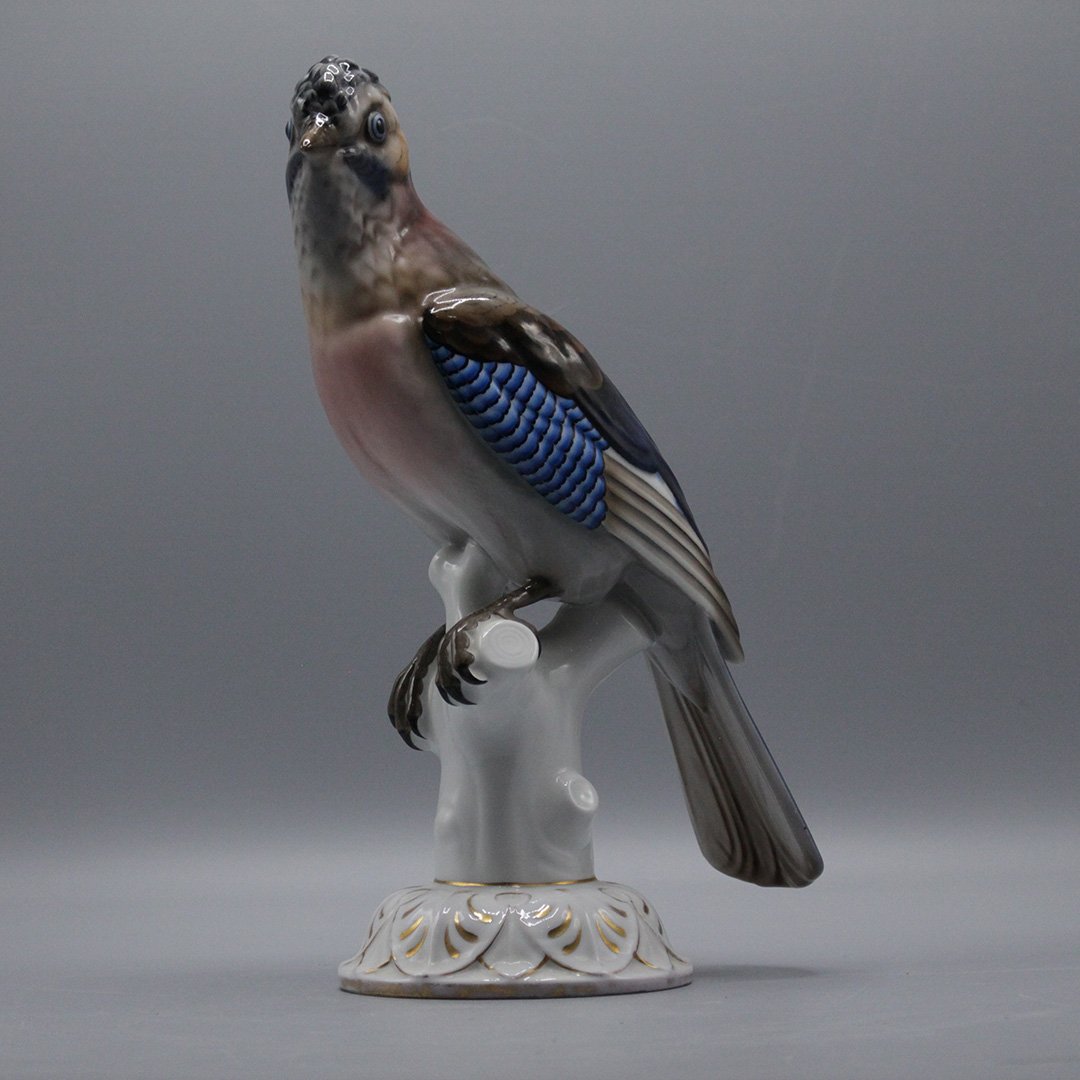 Behscherzer Bavaria Large Fine Porcelain Bird Figure (1 of 8)