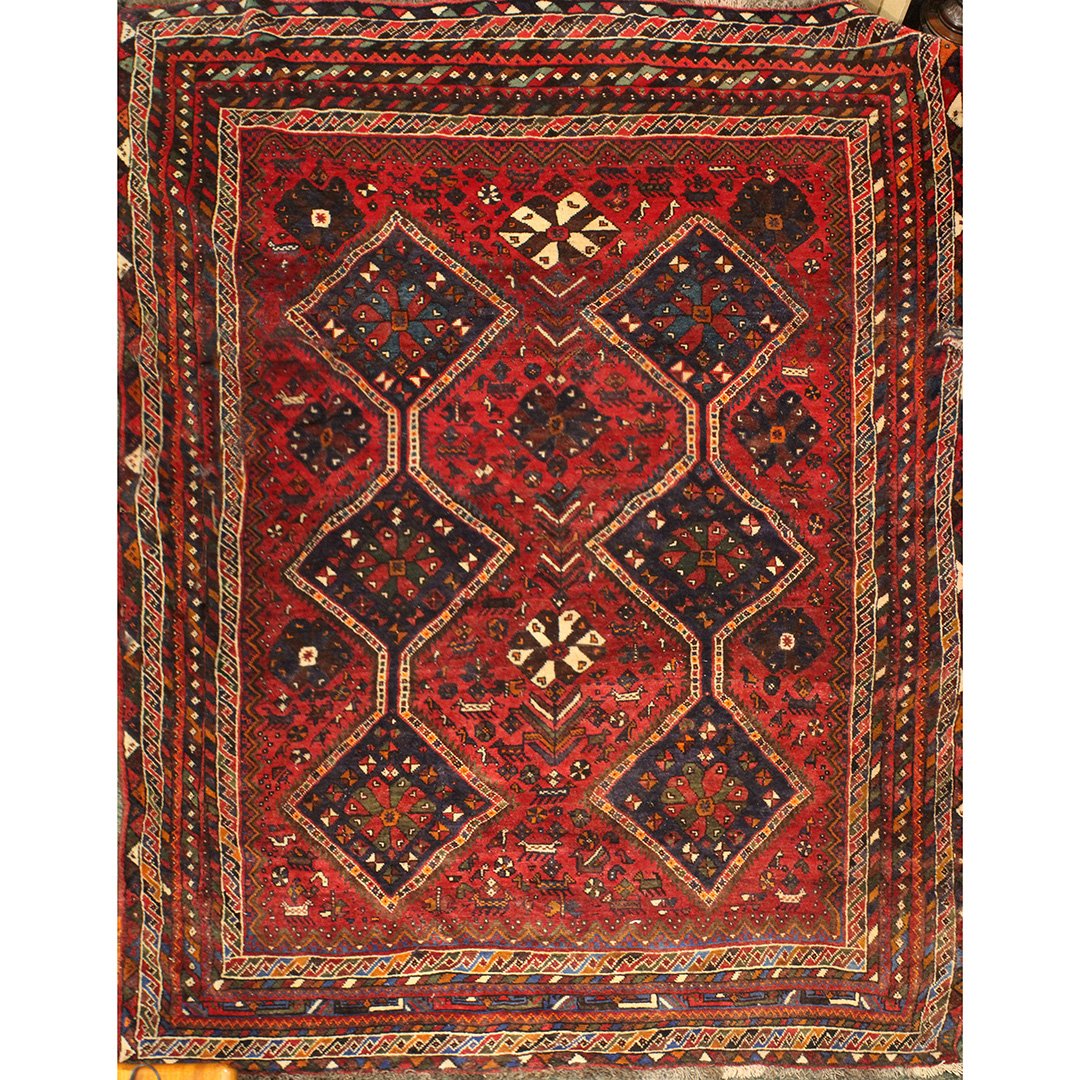 Semi-Antique Persian Hand Made Wool Oriental Area Rug (1 of 4)