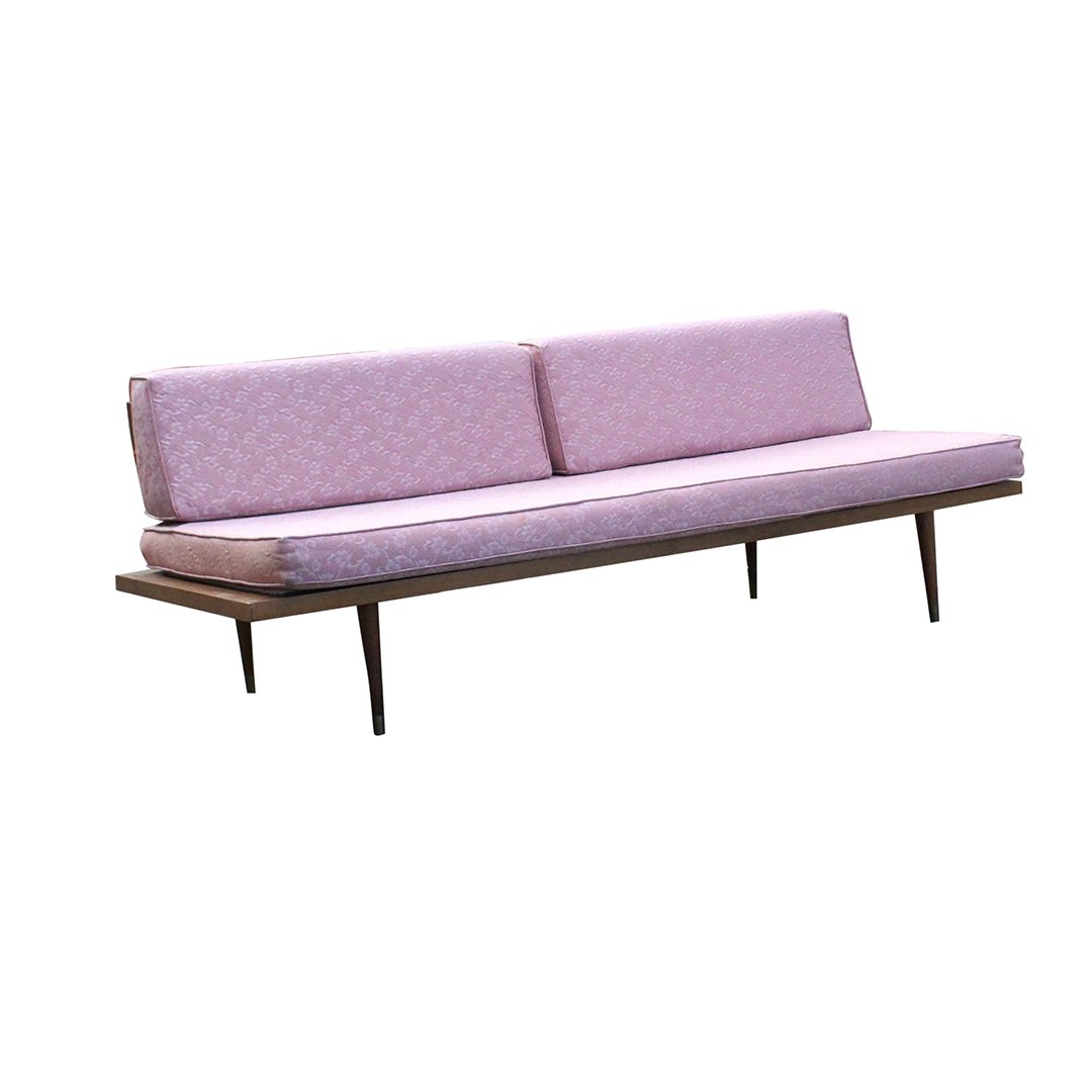 Mid-century Modern Pearsall attrib. Sofa Day Bed (1 of 7)
