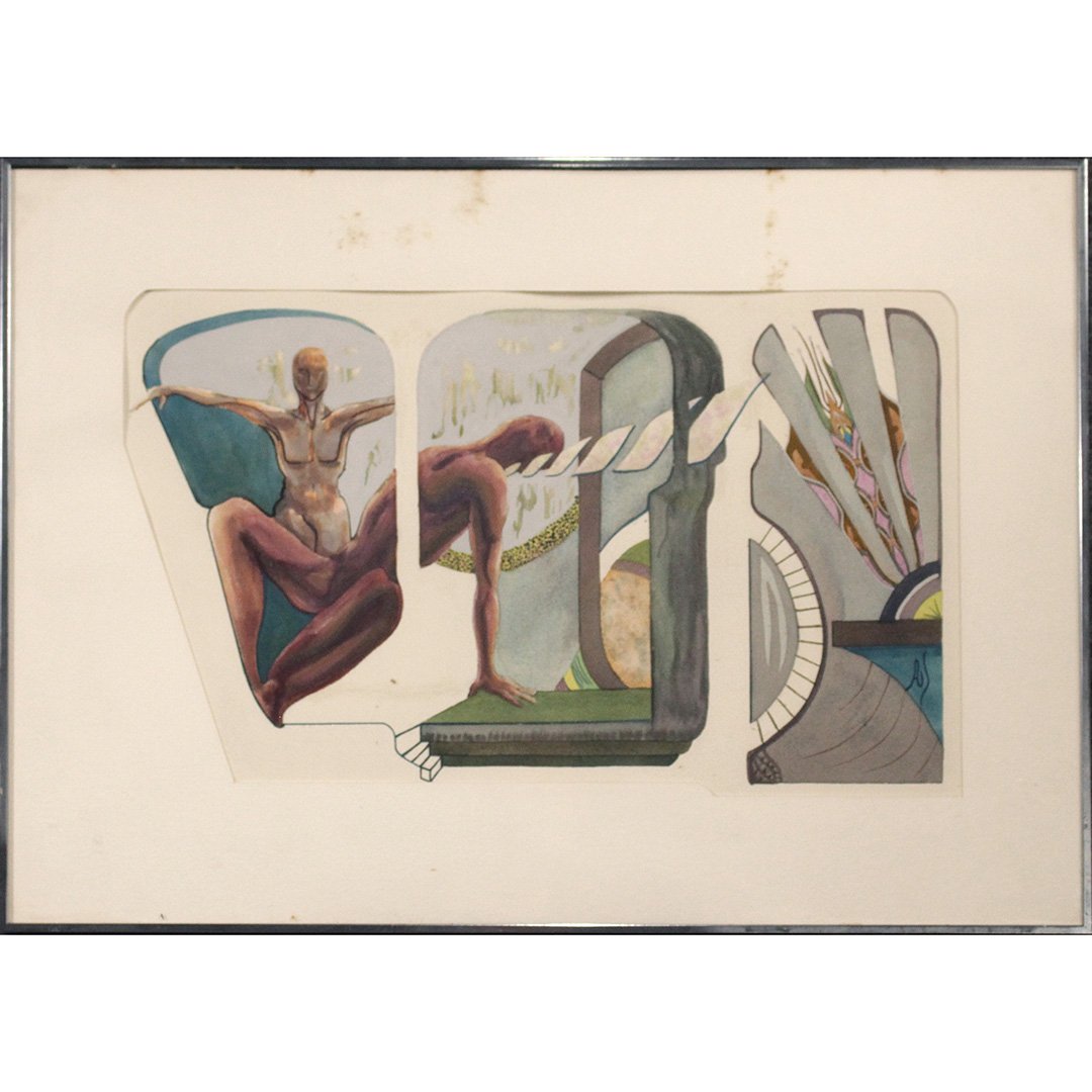 Annelies Van Dommelen, NJ Artist, Nudes Watercolor (1 of 8)