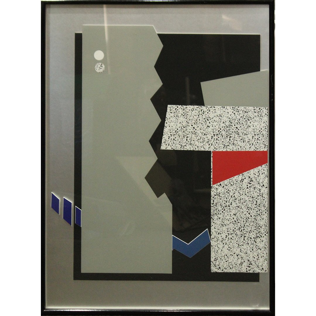 Dimensional Modern Abstract Line Cut Framed Artwork (1 of 4)