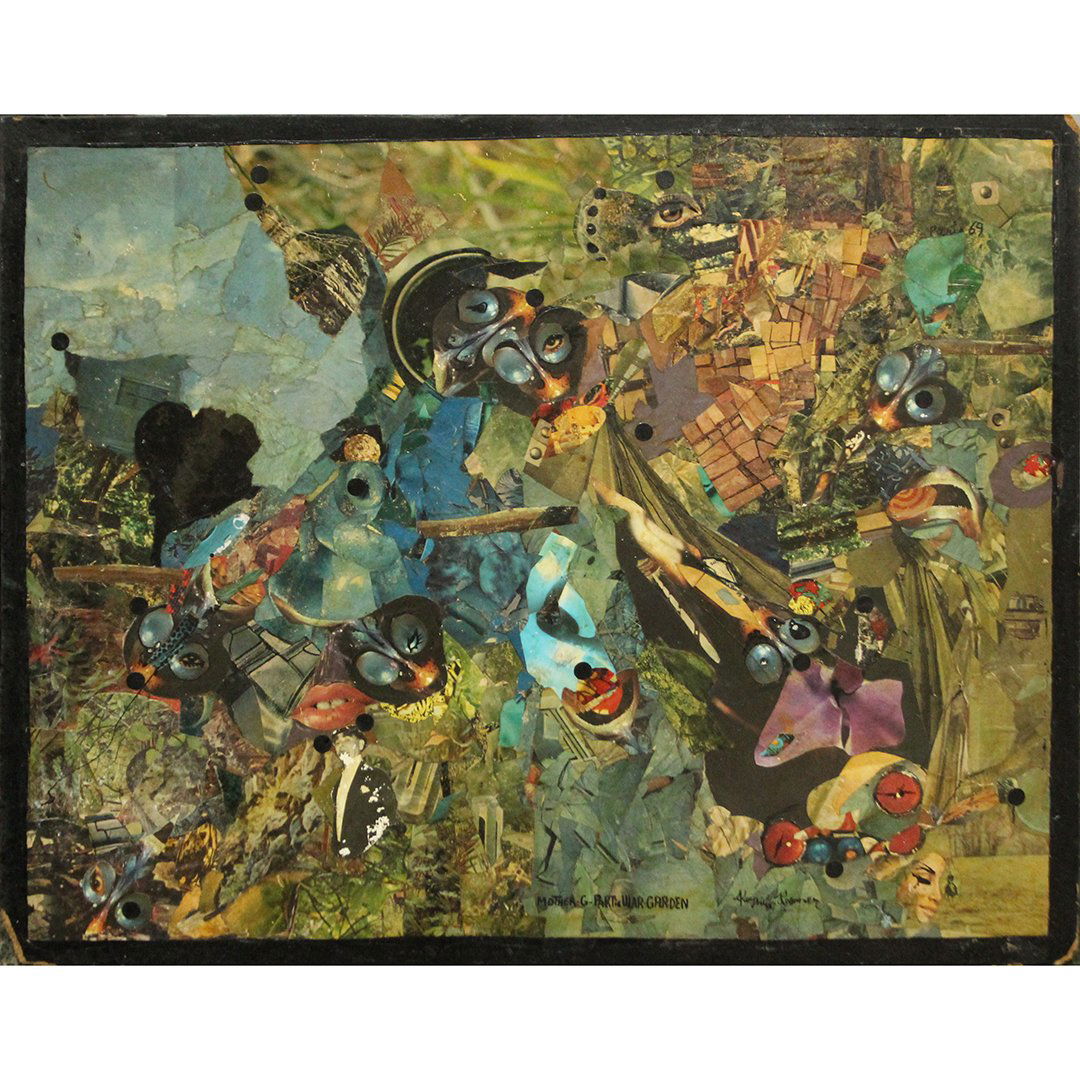 Hoysius Rosmer, Paris 1964, Mixed Media Collage (1 of 9)