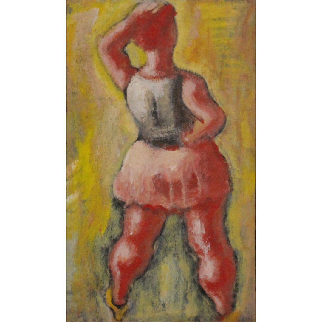 Ezio Martinelli  (1913 - 1980) Abstract Girl in Skirt (1 of 2)