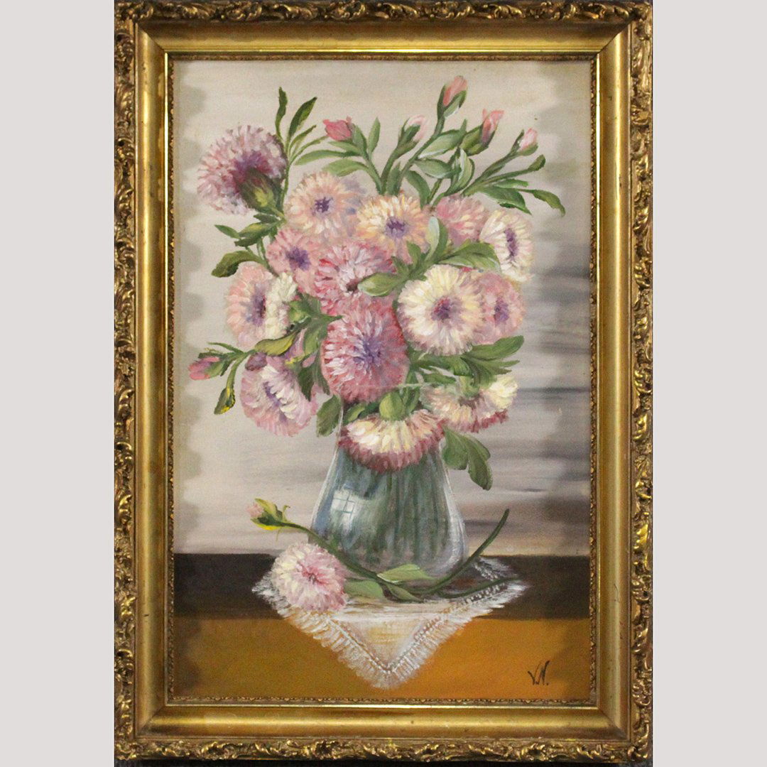 Veronica Nemethy, Listed American, Oil Still Life (1 of 4)