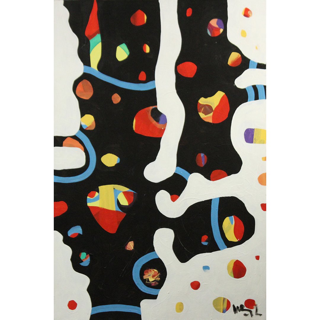 Wayne Cunningham, American, Modernism Abstract Painting (1 of 6)