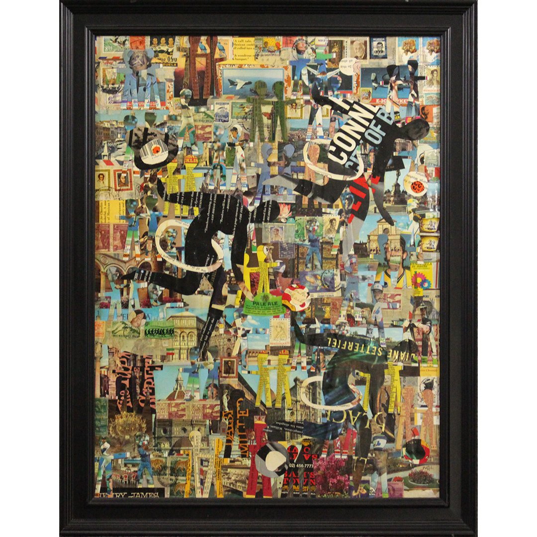 Wayne Cunningham, American, Modernism Abstract Collage (1 of 8)