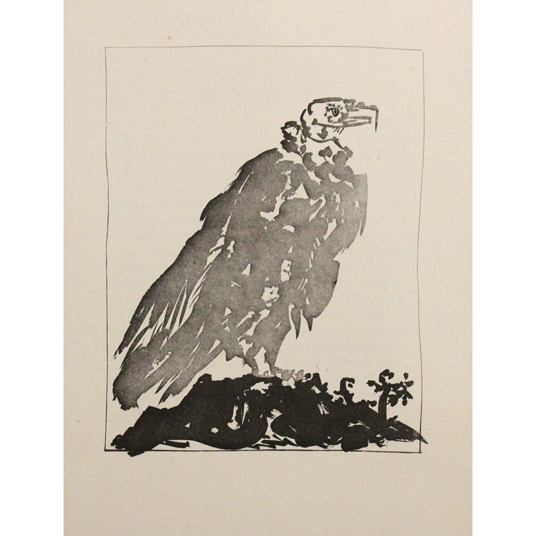 Pablo Picasso  Vulture lithograph print (1 of 5)