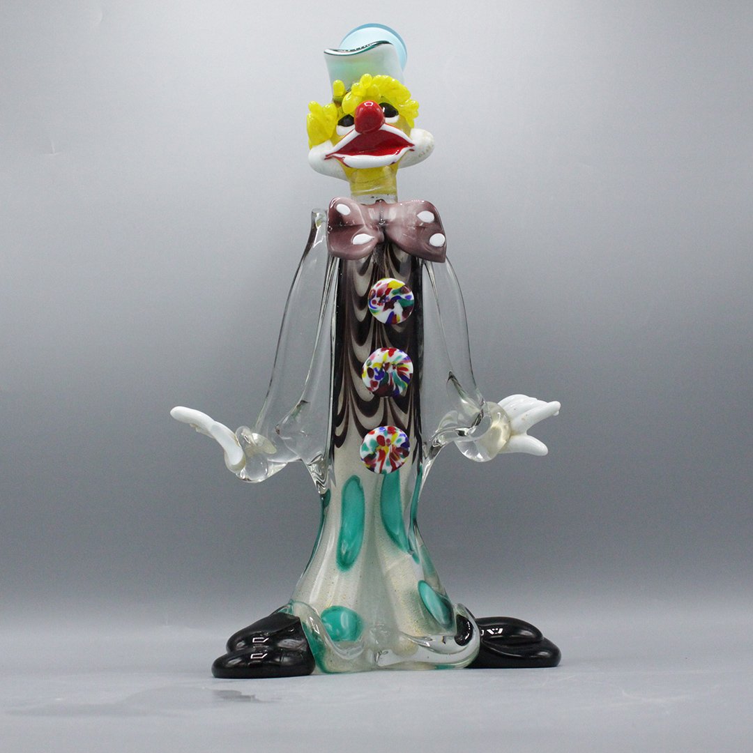Large Vintage Murano Glass CLown (1 of 10)