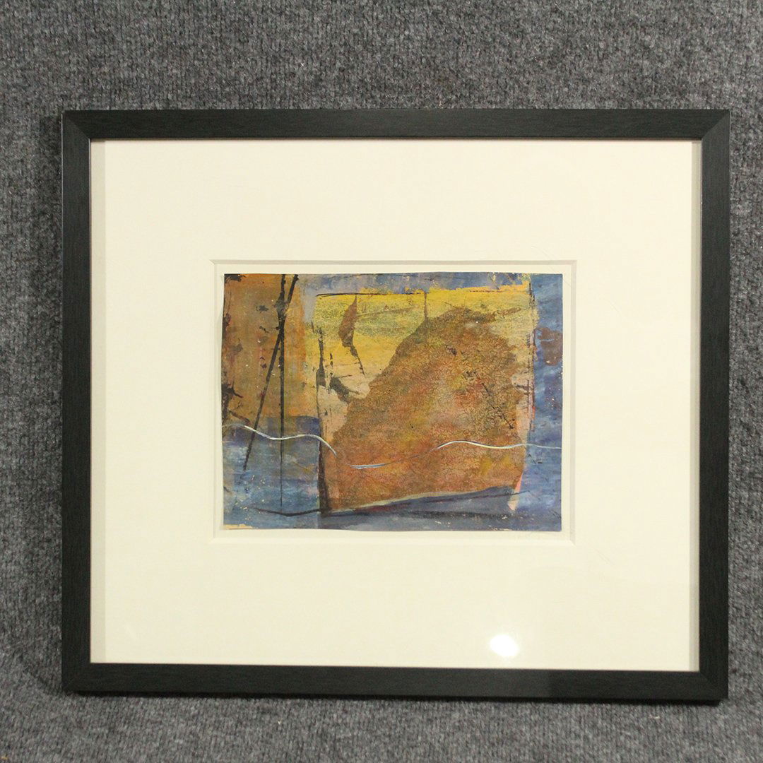 Giuseppe Santomaso Attributed Abstract on Paper (1 of 8)