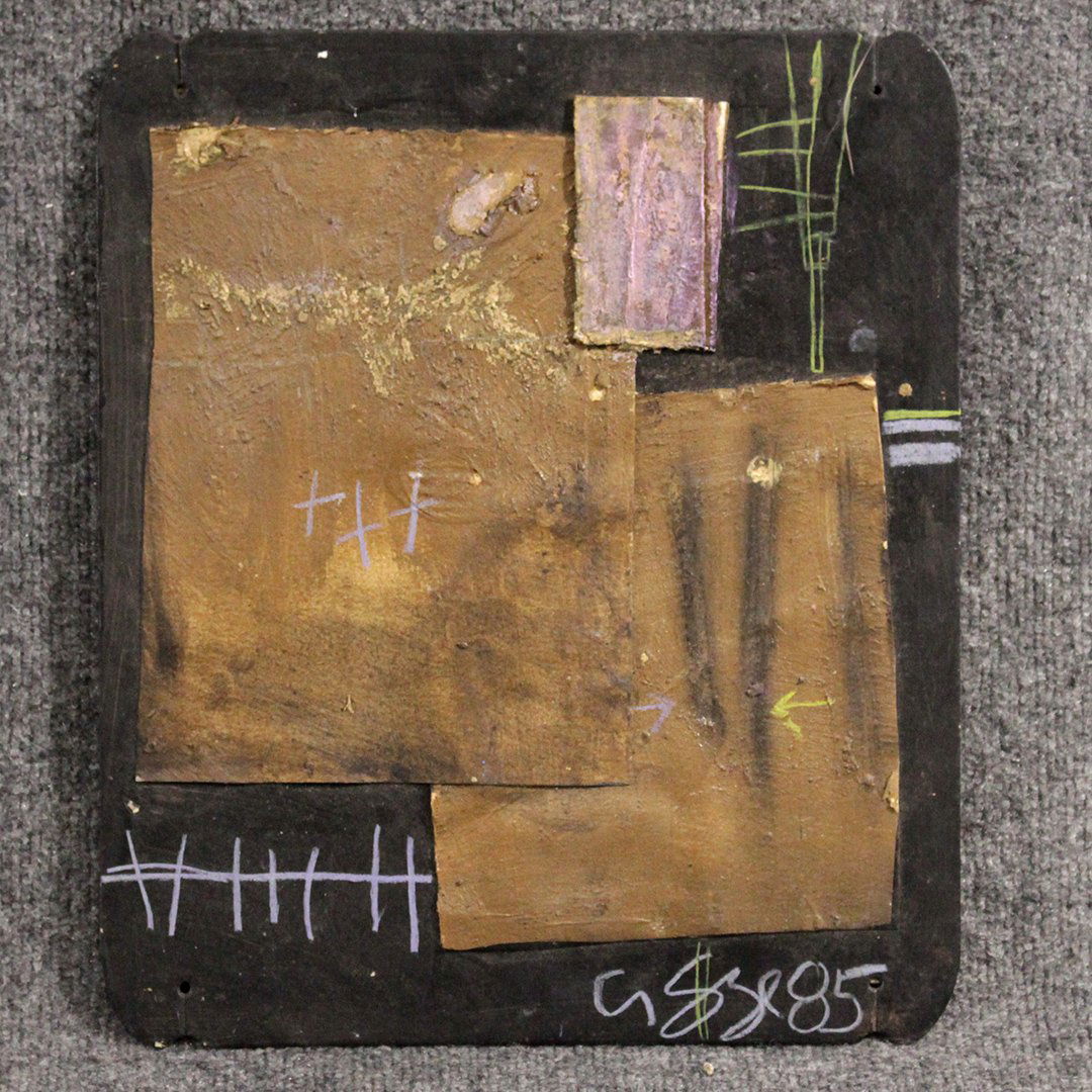 Agge, Brutalist Mid-Century Sculpture Wall Hanging (1 of 4)