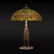 Tiffany Studios Poinsettia Lamp Signed Shade & Base