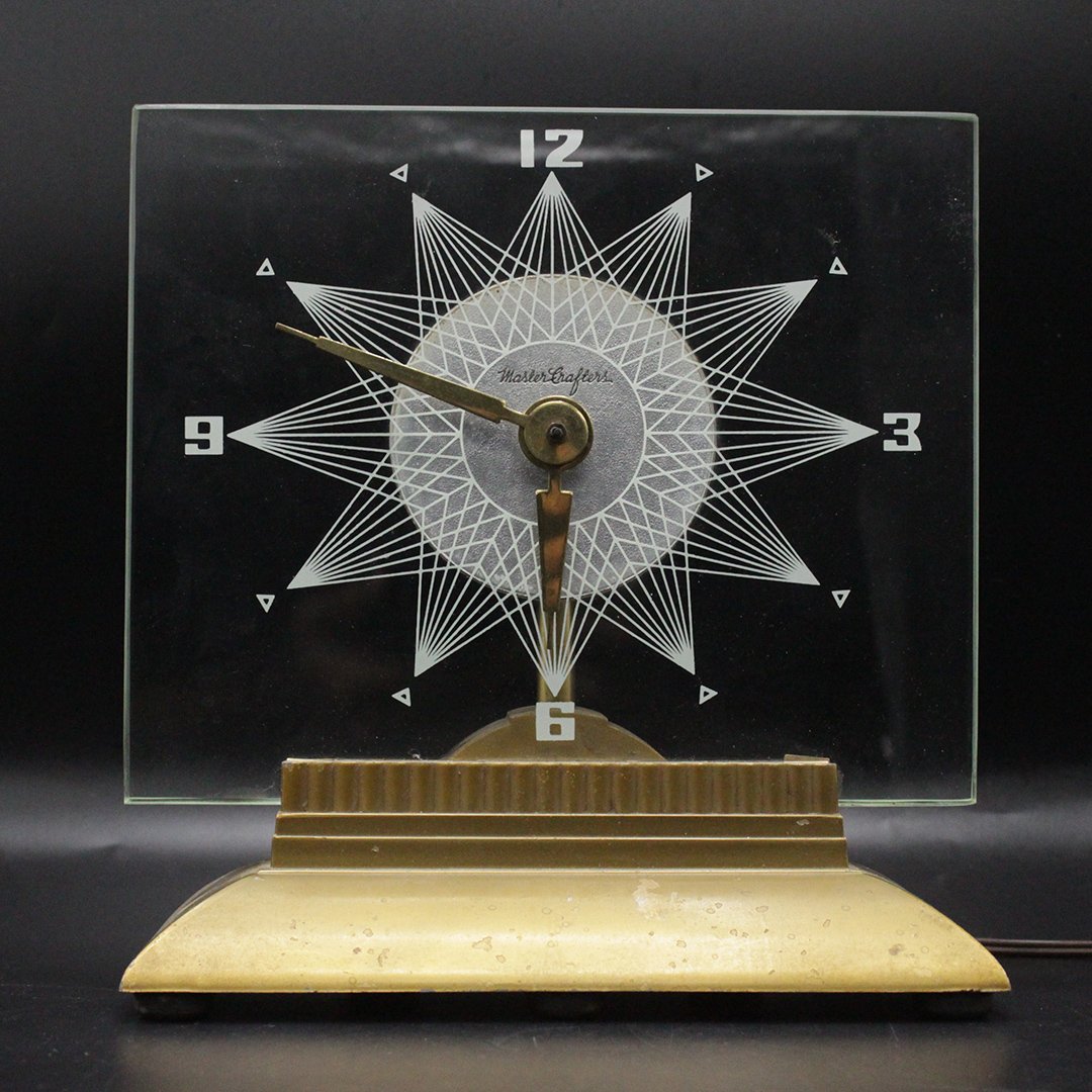 MASTERCRAFTERS Mid Century Modern Electric Clock (1 of 9)