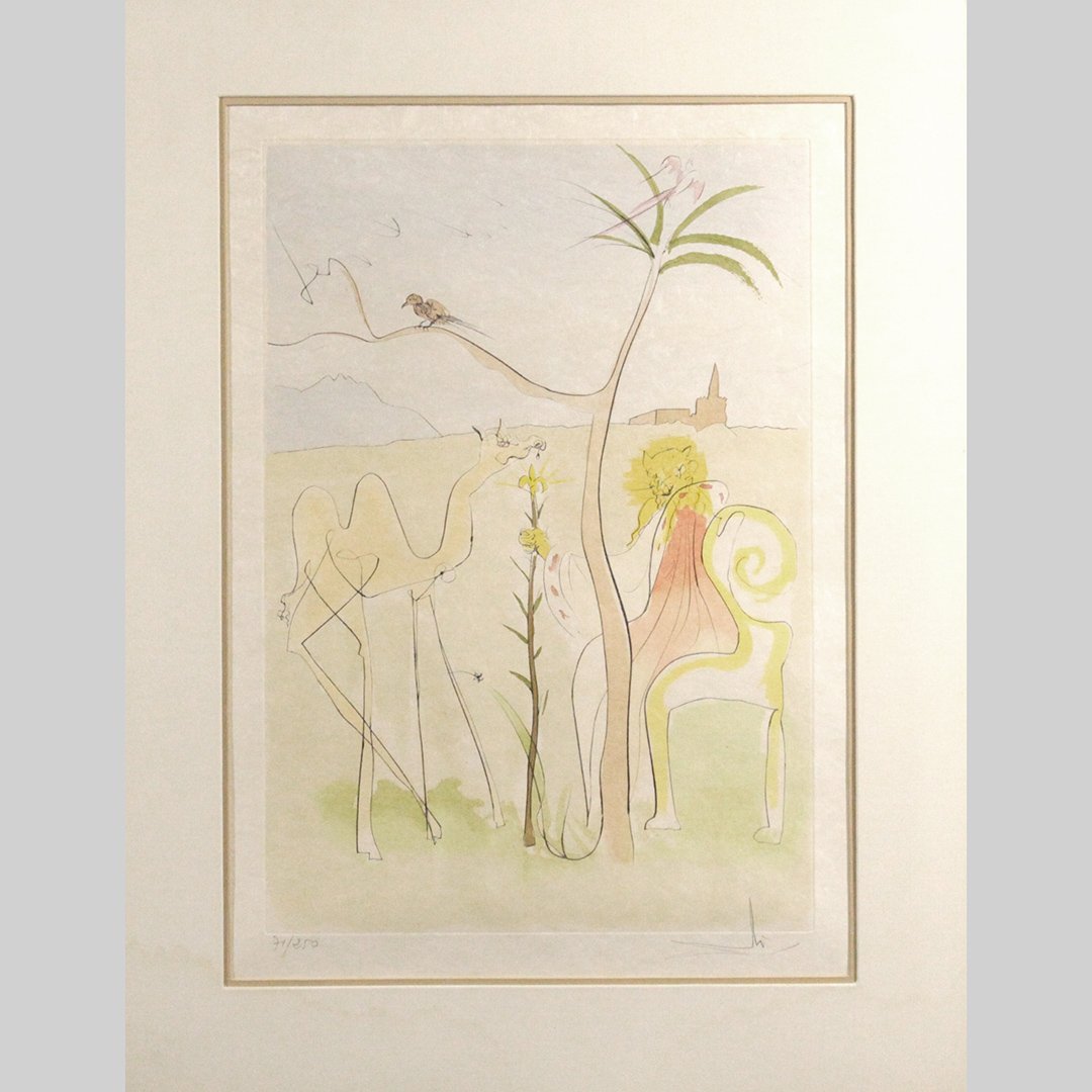 Salvador Dali, King & Lion, Signed, Numbered 71/250 (1 of 9)