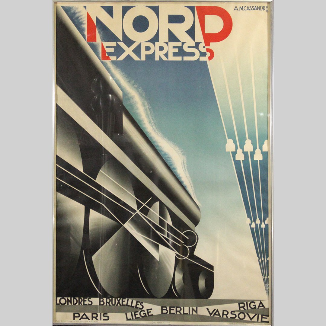 Railroad Travel Poster, Nord Express (1 of 10)