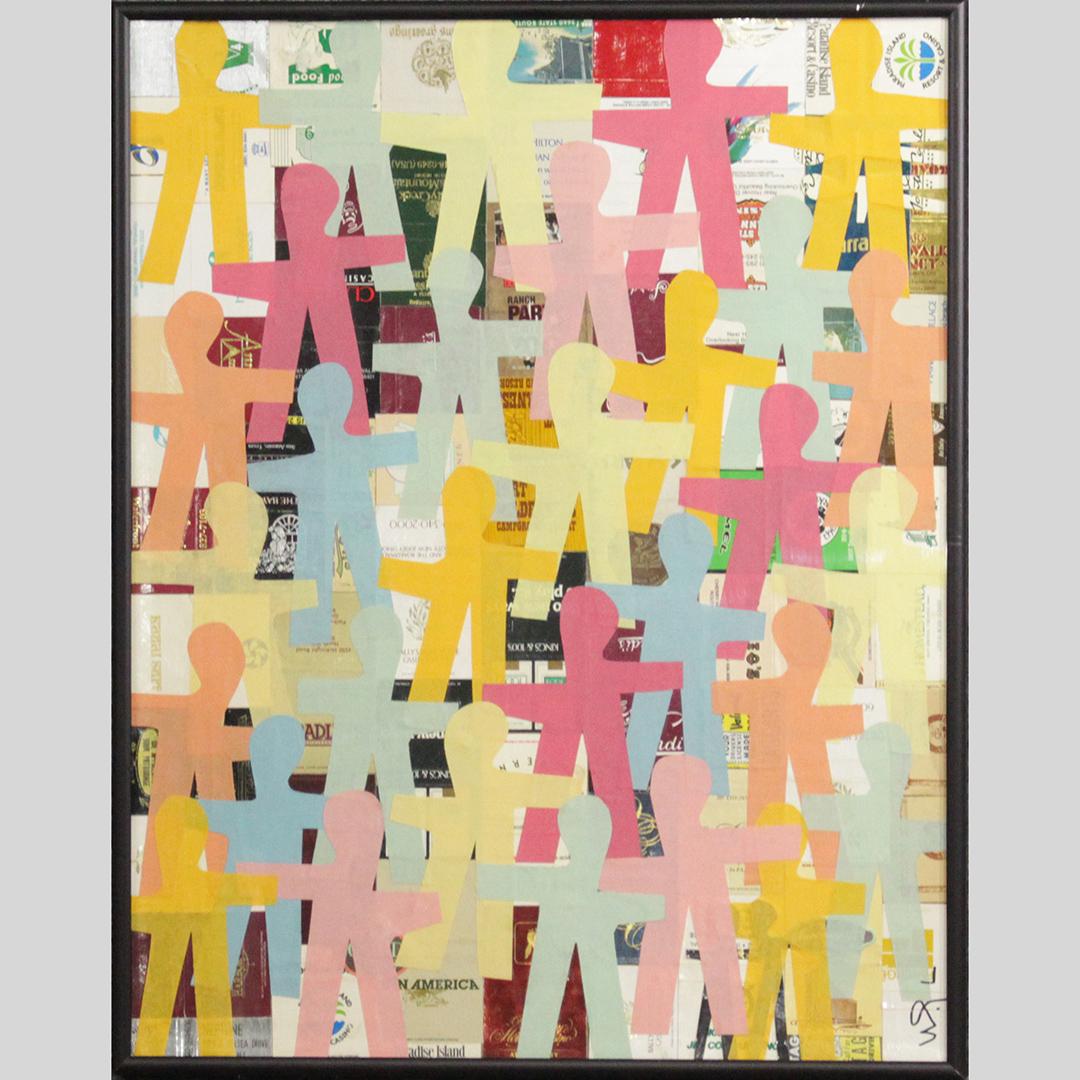 Wayne Cunningham, American, Modernism Peoples Collage (1 of 7)