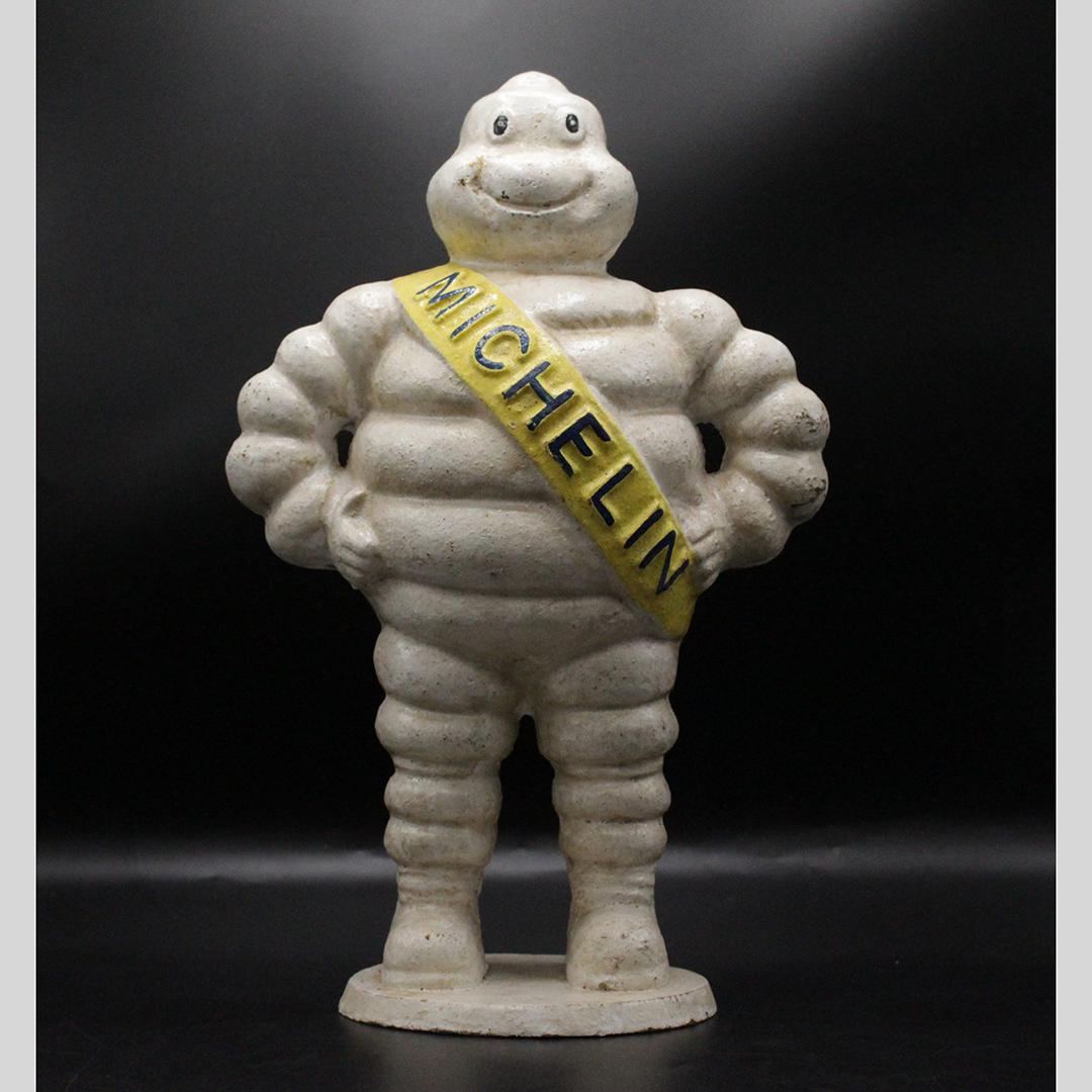 Cast Iron Figure Michelin Man - Detroit: Cast Iron Figure Michelin Man. Detroit. Size: 15 x 10 inches