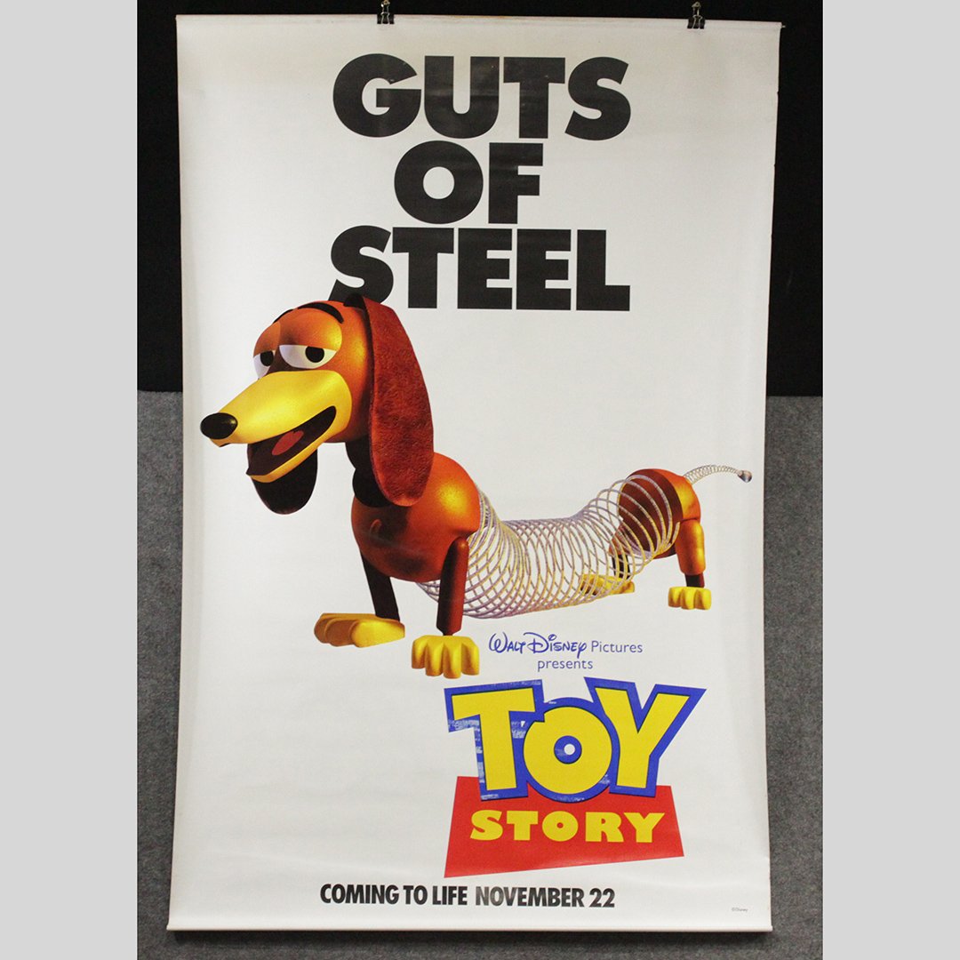 Vintage Vinyl Double Sided Toy Story Movie Poster (1 of 8)