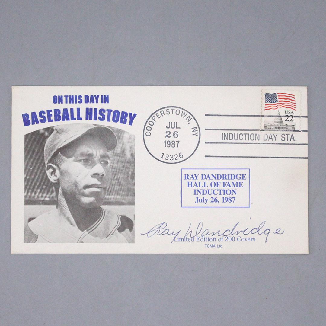 Autographed Ray Dandridge First Day Cover (1 of 6)