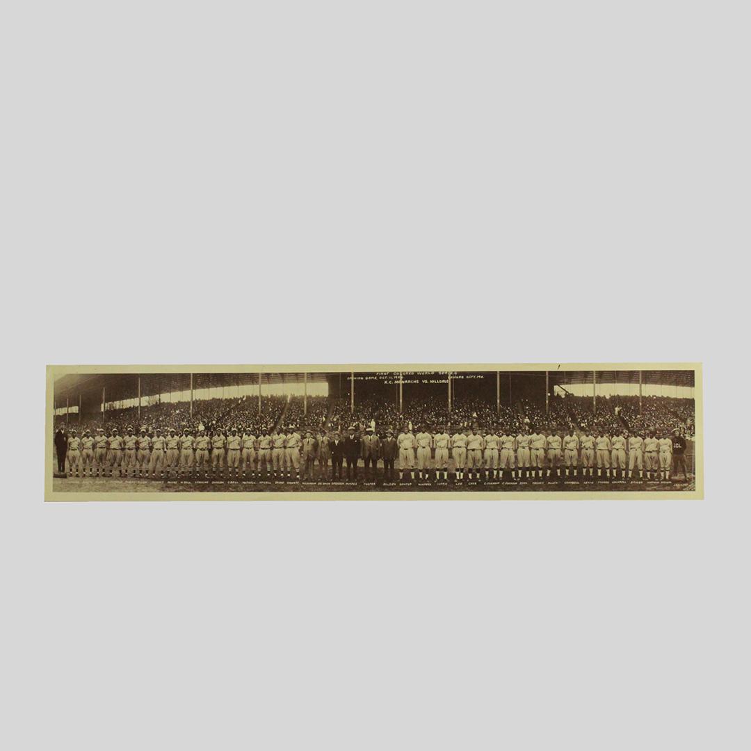 Sepiatone Panoramic Print 1st Negro League World Series (1 of 7)