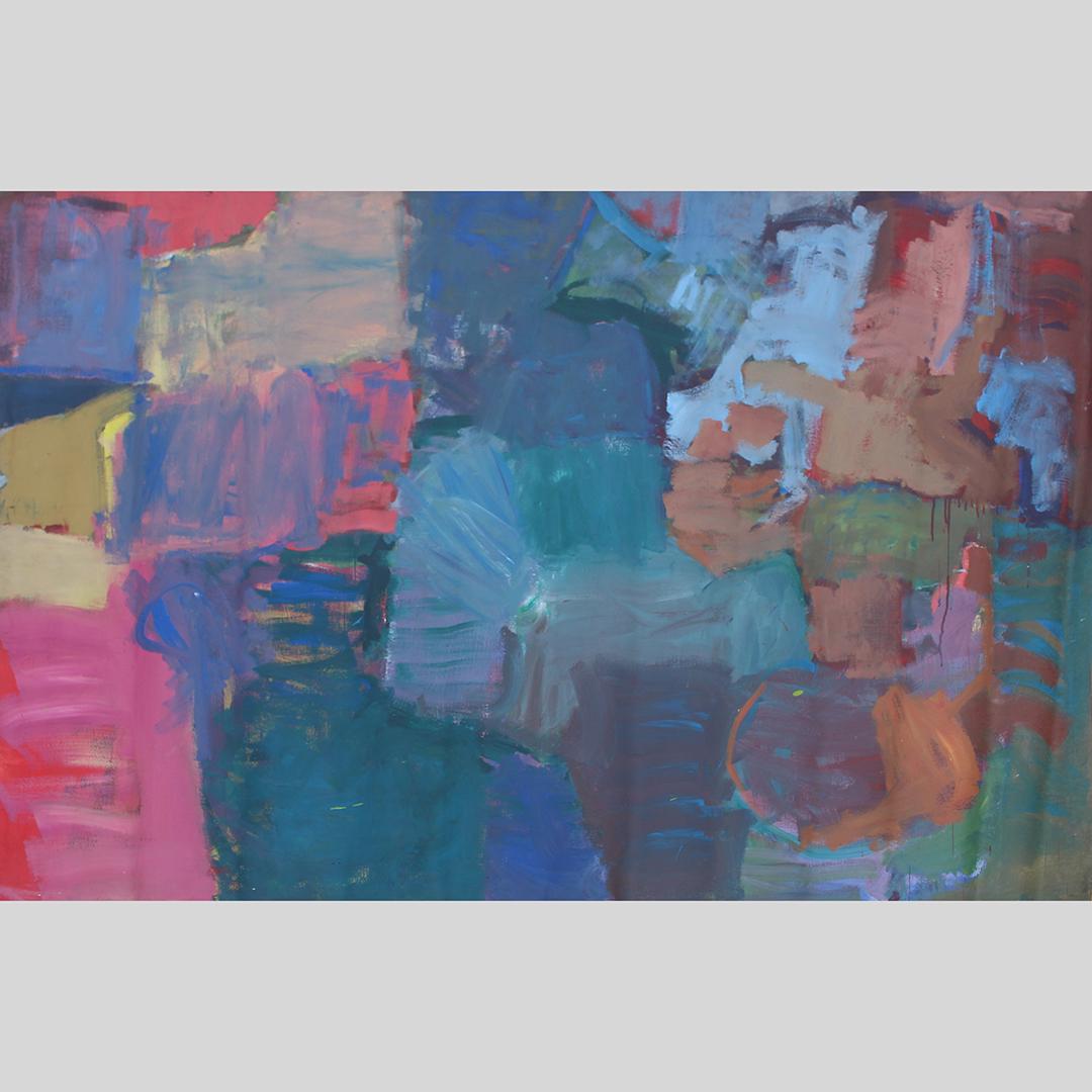 Nicholas Luttinger, Large Oil/c Abstract Composition (1 of 11)