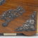 Art Deco Quality Wood Jewelry Box Fabric Interior - 10
