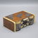 Art Deco Quality Wood Jewelry Box Fabric Interior