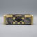 Art Deco Quality Wood Jewelry Box Fabric Interior - 2