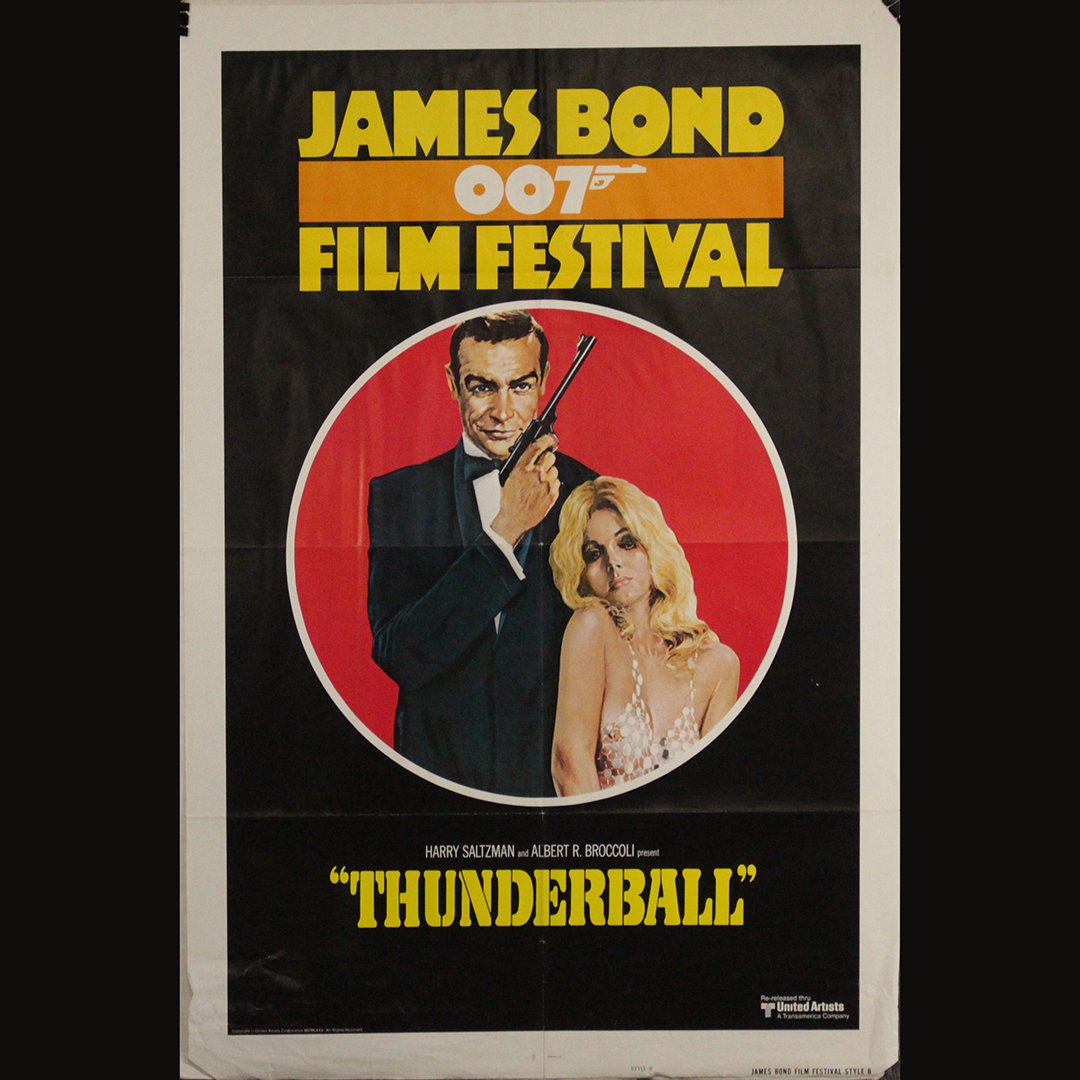Vintage James Bond 007 Film Poster (1 of 7)