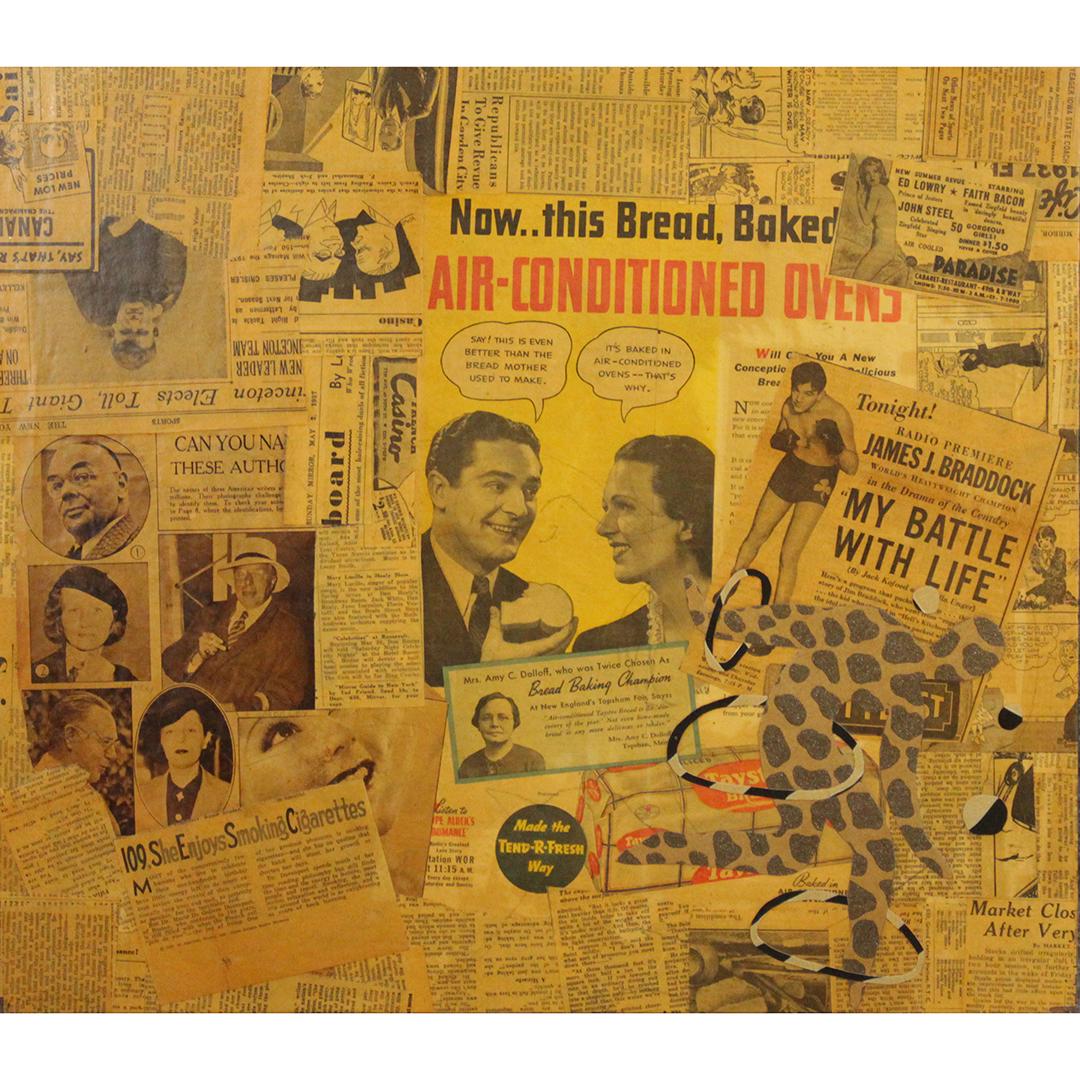 Wayne Cunningham, American 20th C, Modernism Collage (1 of 7)