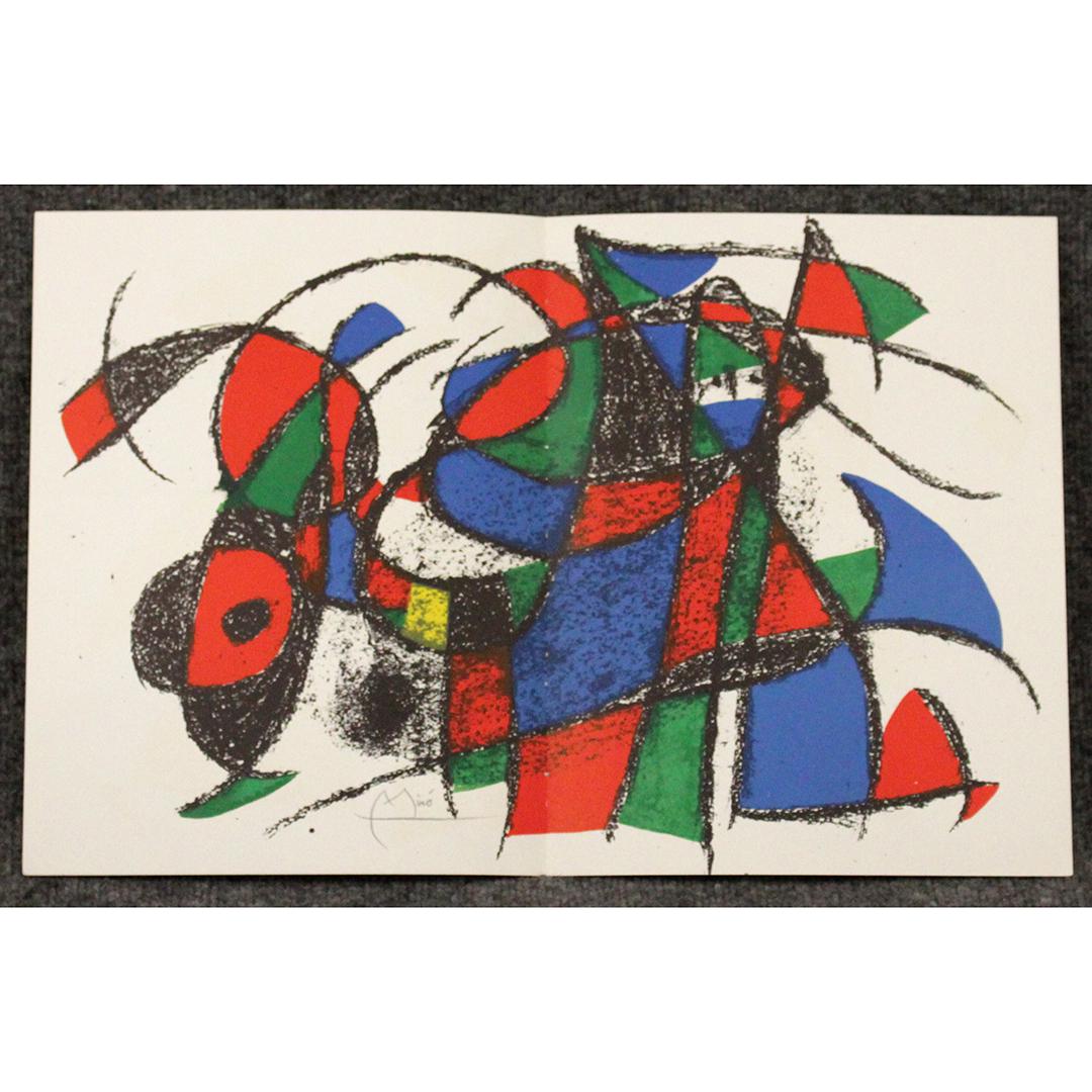 JOAN MIRO [1893-1983] Original Lithograph IV (1 of 7)