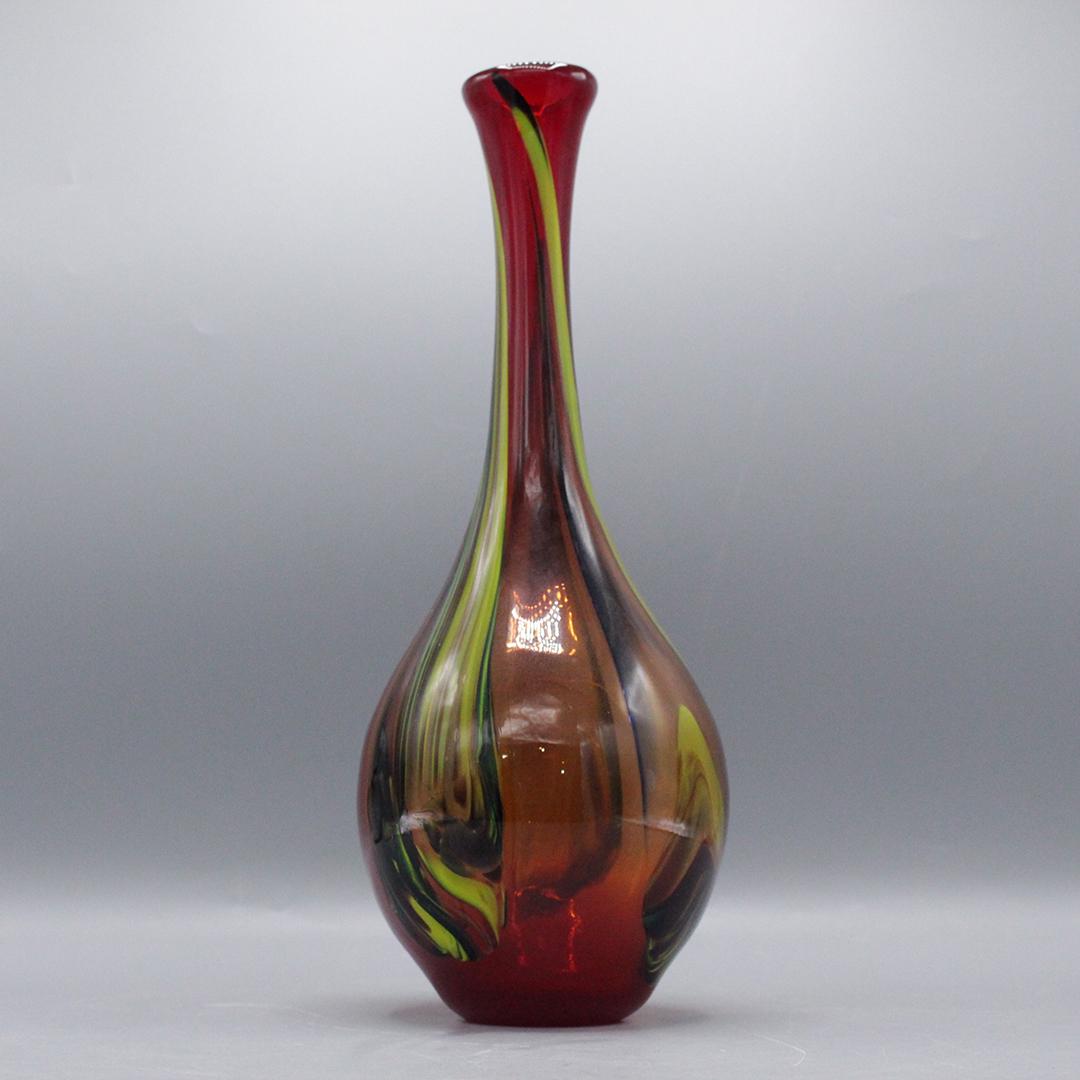 Mid-Century Italian Art Glass Vase Internal Decoration (1 of 8)