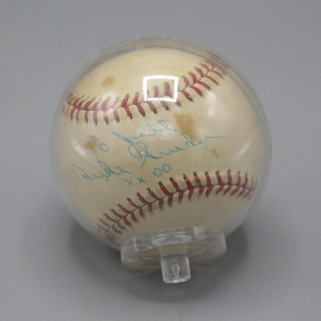 Duke Snider Autographed Baseball in Protective Case (1 of 4)