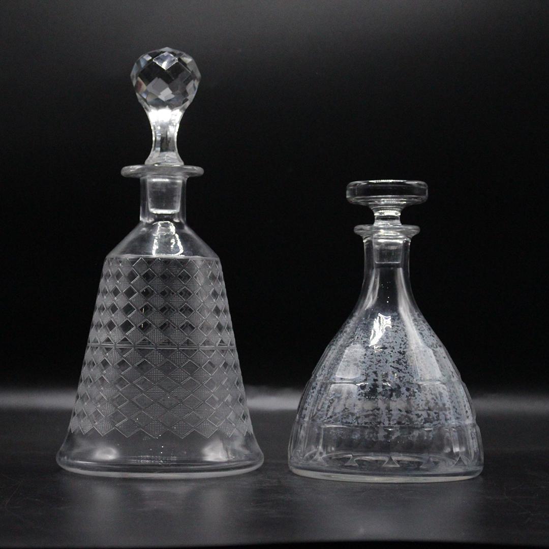 Two [2] Elegant Baccarat Crystal Glass Decanters (1 of 15)