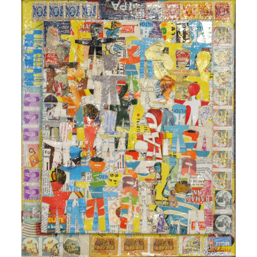 Wayne Cunningham, American 20th C, Modernism Collage (1 of 6)