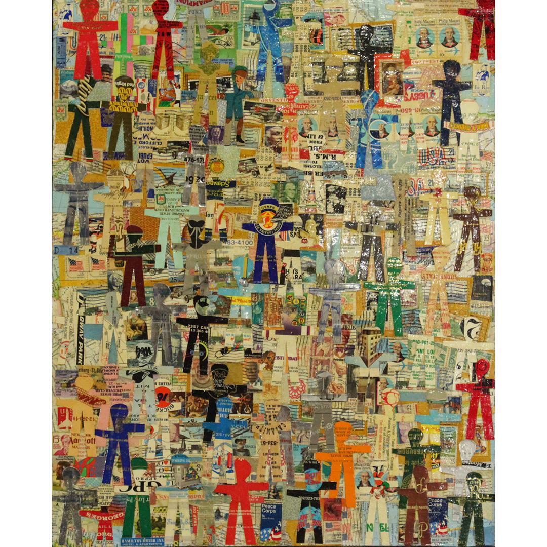 Wayne Cunningham, American 20th C, Modernism Collage (1 of 7)