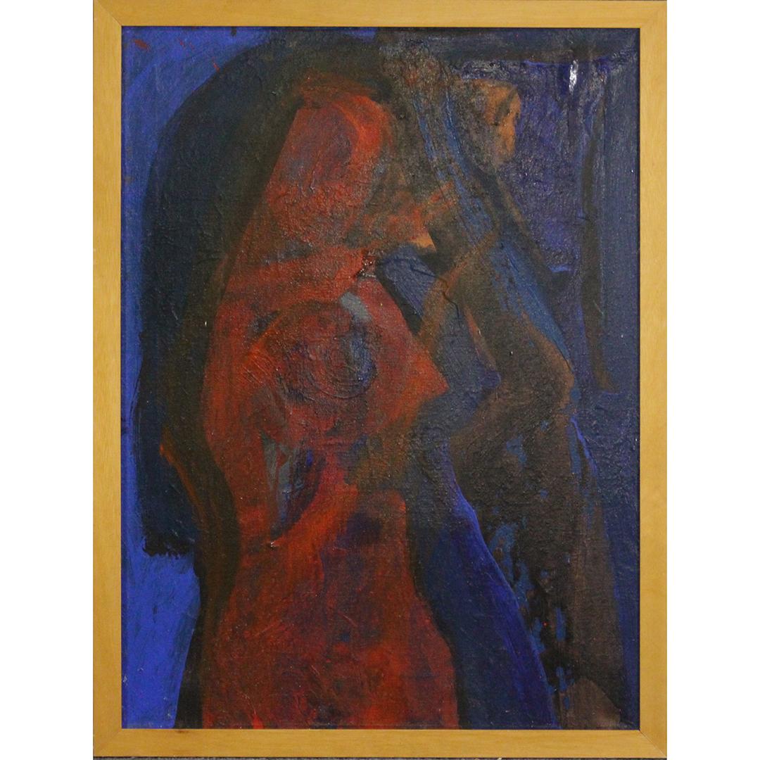 Daniel Buckler, New Hope Pa Artist; Mid-Century Figures (1 of 6)