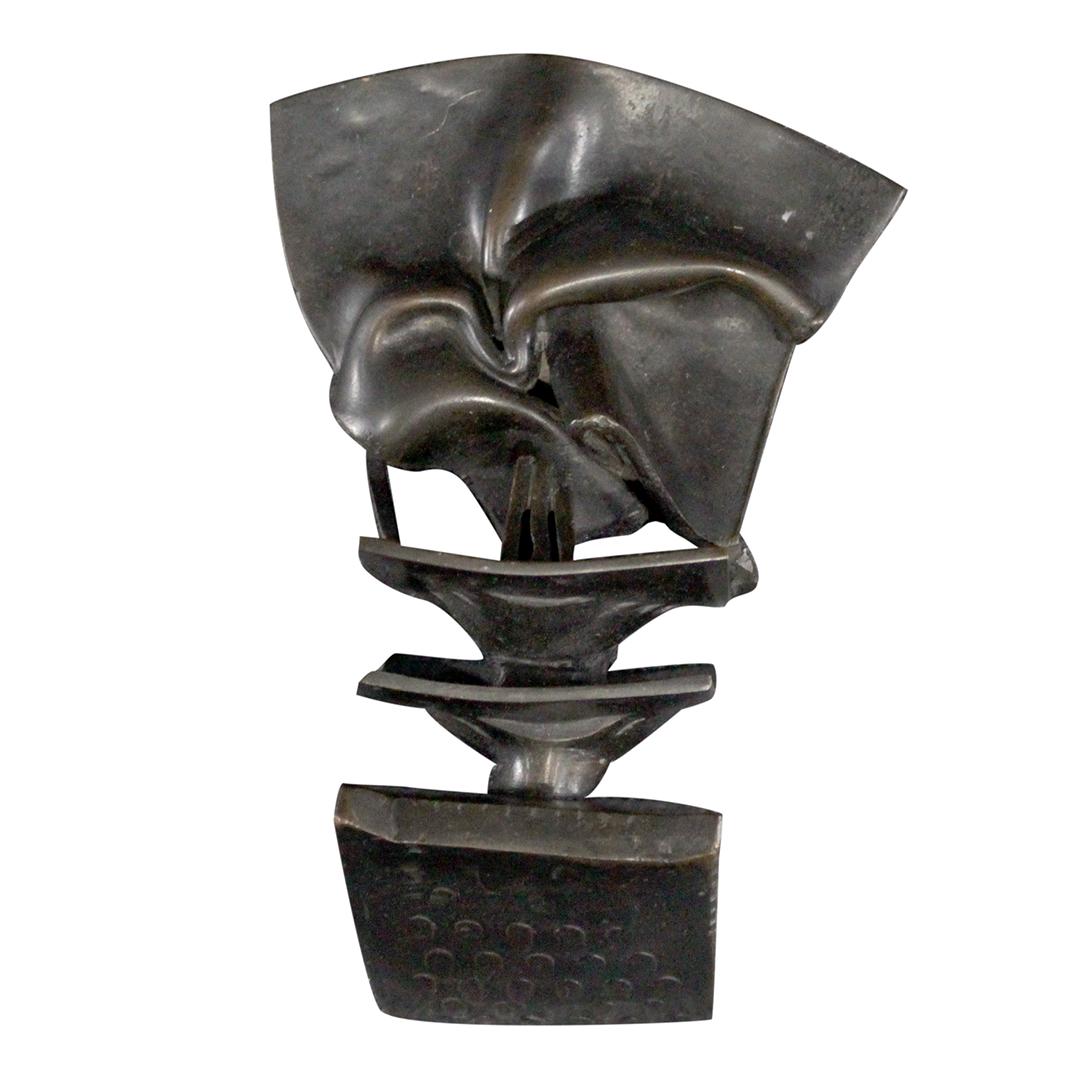 LUZE #1 of 8 Signed Numbered Brutalist Bronze Sculpture (1 of 7)