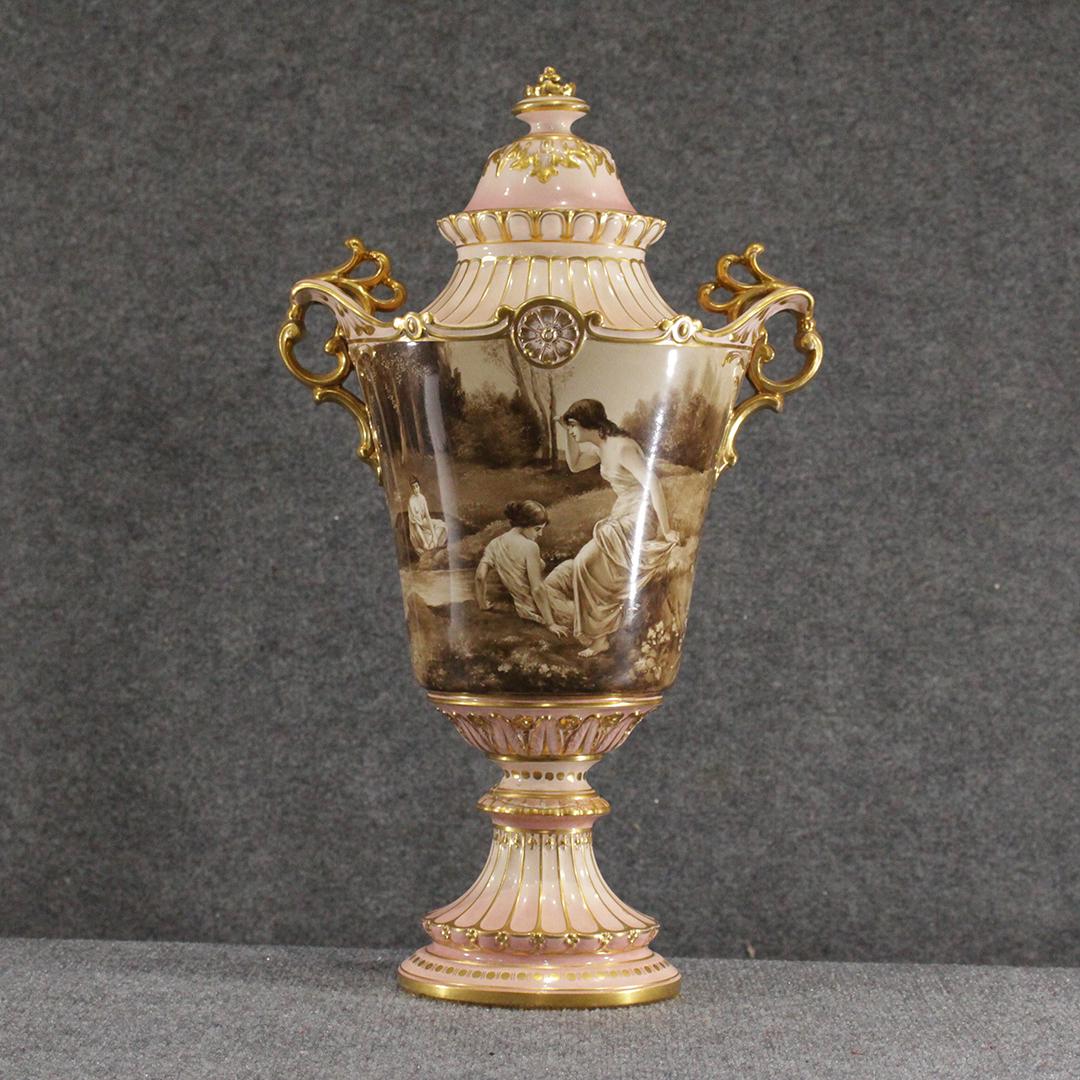 Royal Bonn Germany Covered Urn Needs Restoration (1 of 12)