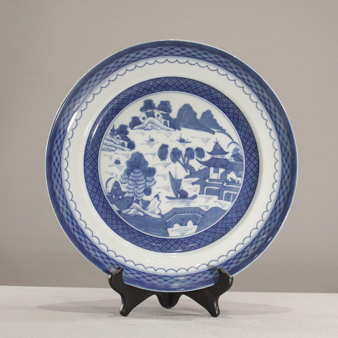 Mottahedeh Blue Canton Porcelain Charger Plate (1 of 5)
