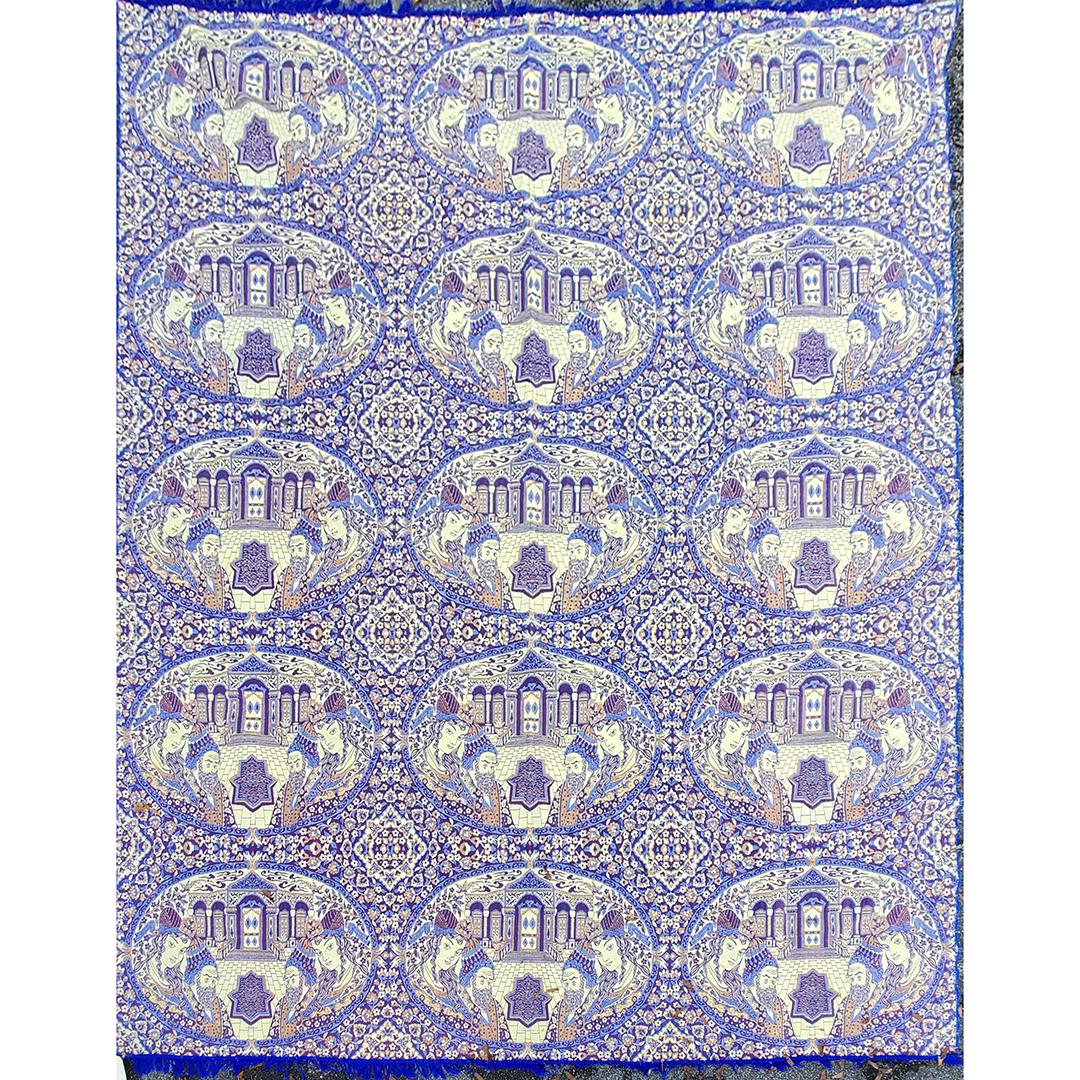 Unique Persian Islamic Wool Hanging Blanket / Bedspread (1 of 6)
